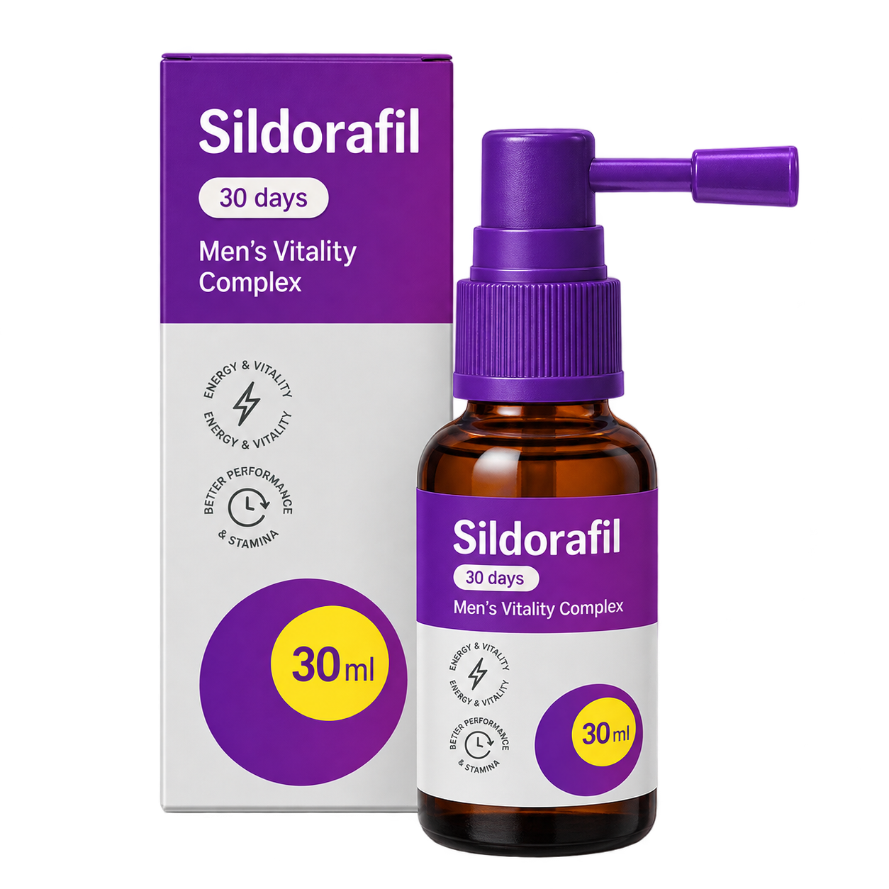 Sildorafil Men's Vitality Complex 30 ml Spray